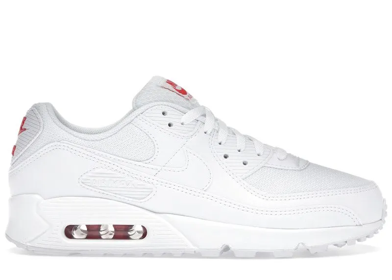 Nike Air Max 90 White Light Crimson (DM0029-118)