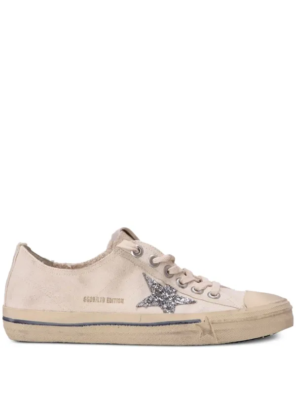 Golden Goose Superstar canvas sneakers – Beige (GWF00129F00406115260)