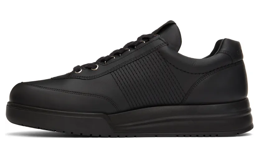Givenchy Black Leather 4G Sneakers (BH0070H1AU001) (3)