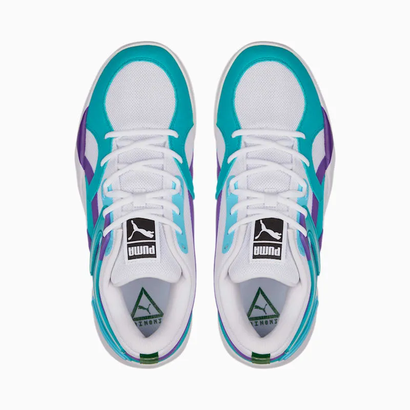 Puma TRC BLAZE COURT “White deep Aqua” (376582-17)