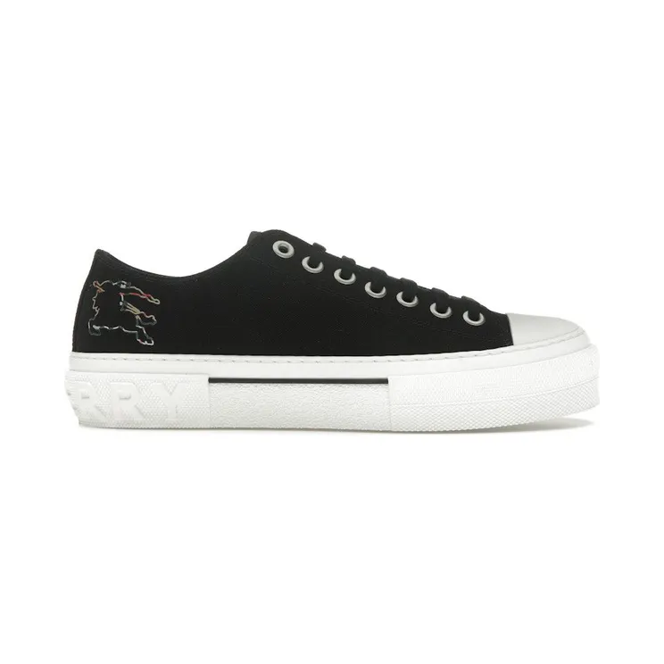 Burberry Jack Low Top Black Canvas (8071855 1009)