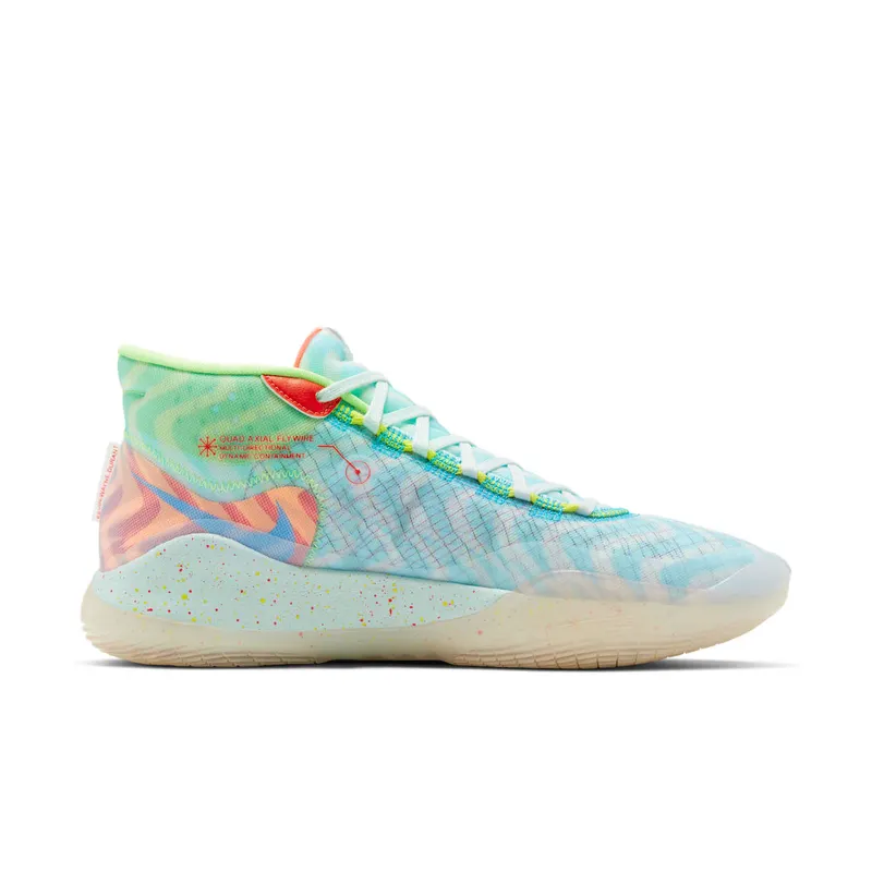 Nike KD 12 Wavvy Teal Tint/Blue Gaze-Red Orbit (CW2774-300)