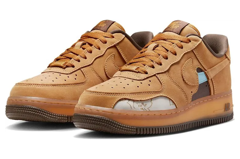 Nike Air Force 1 Low ’07 Cut Out Wheat (DQ7580-700)