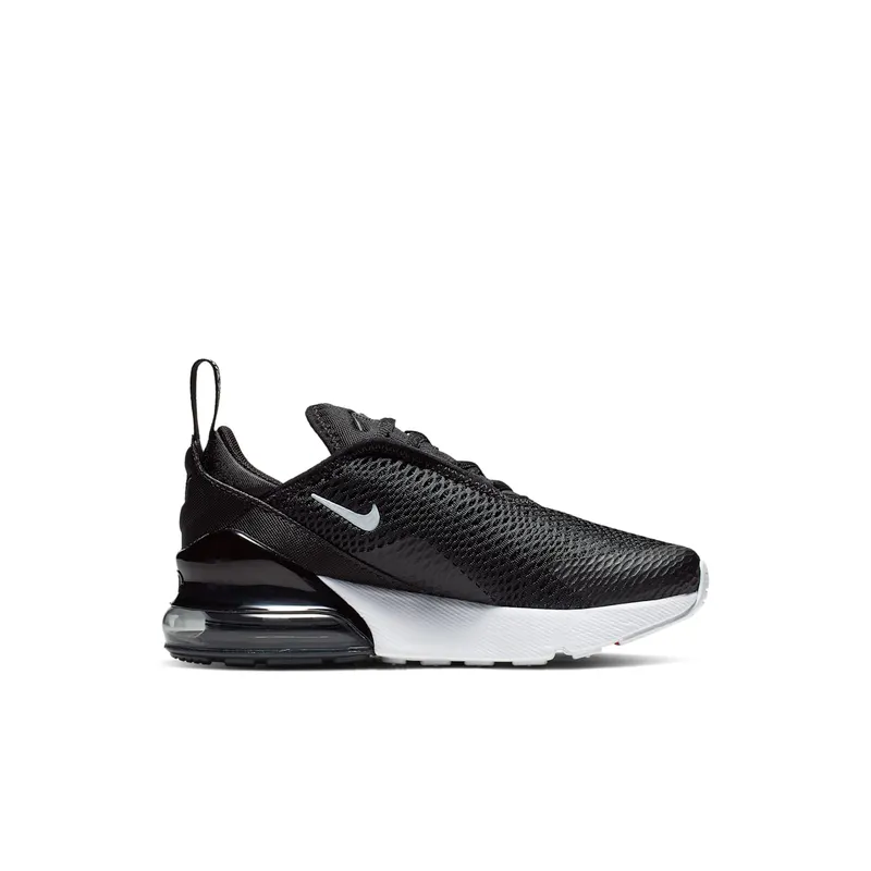 Nike Air Max 270 Black (PS) Black/Anthracite/White (AO2372-001)