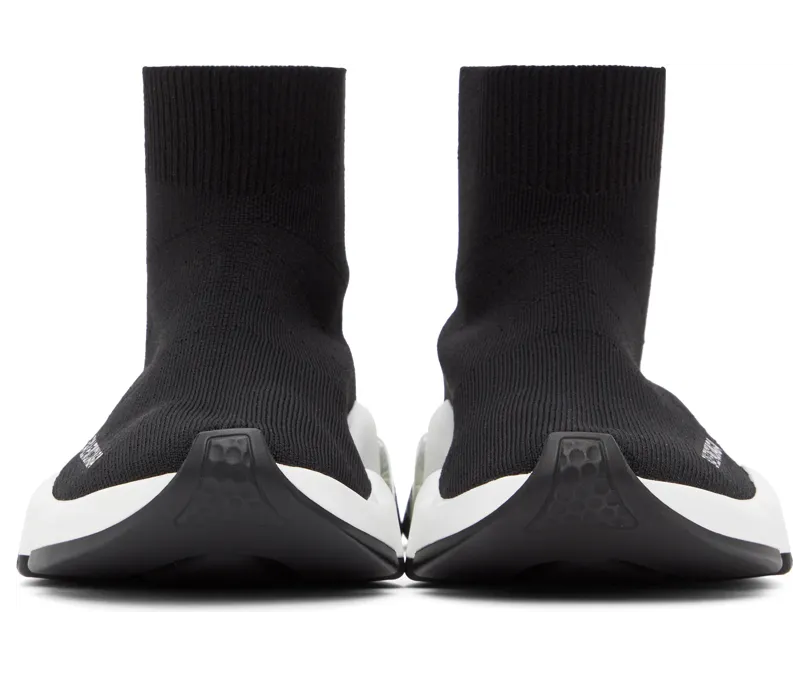 Balenciaga Black Clear Sole Speed Sneakers (607543 W2DB6) (2)