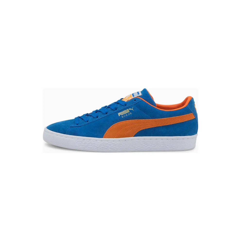 Puma Suede Teams Orange/Blue (380168-01)