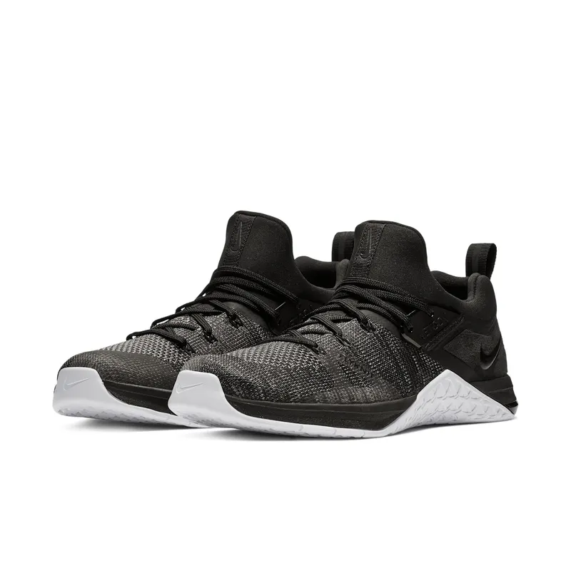 Nike Metcon Flyknit 3 Black Matte Silver Black/Black-White-Matte Silver (AQ8022-001)