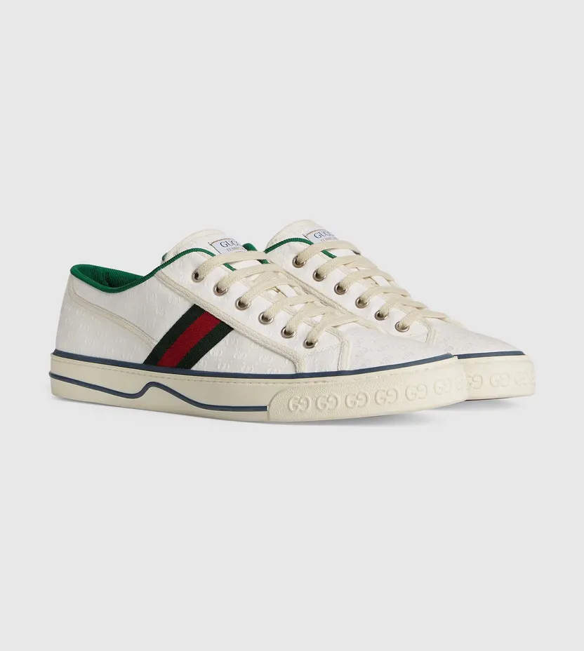 Gucci Tennis 1977 Mini GG White (2)