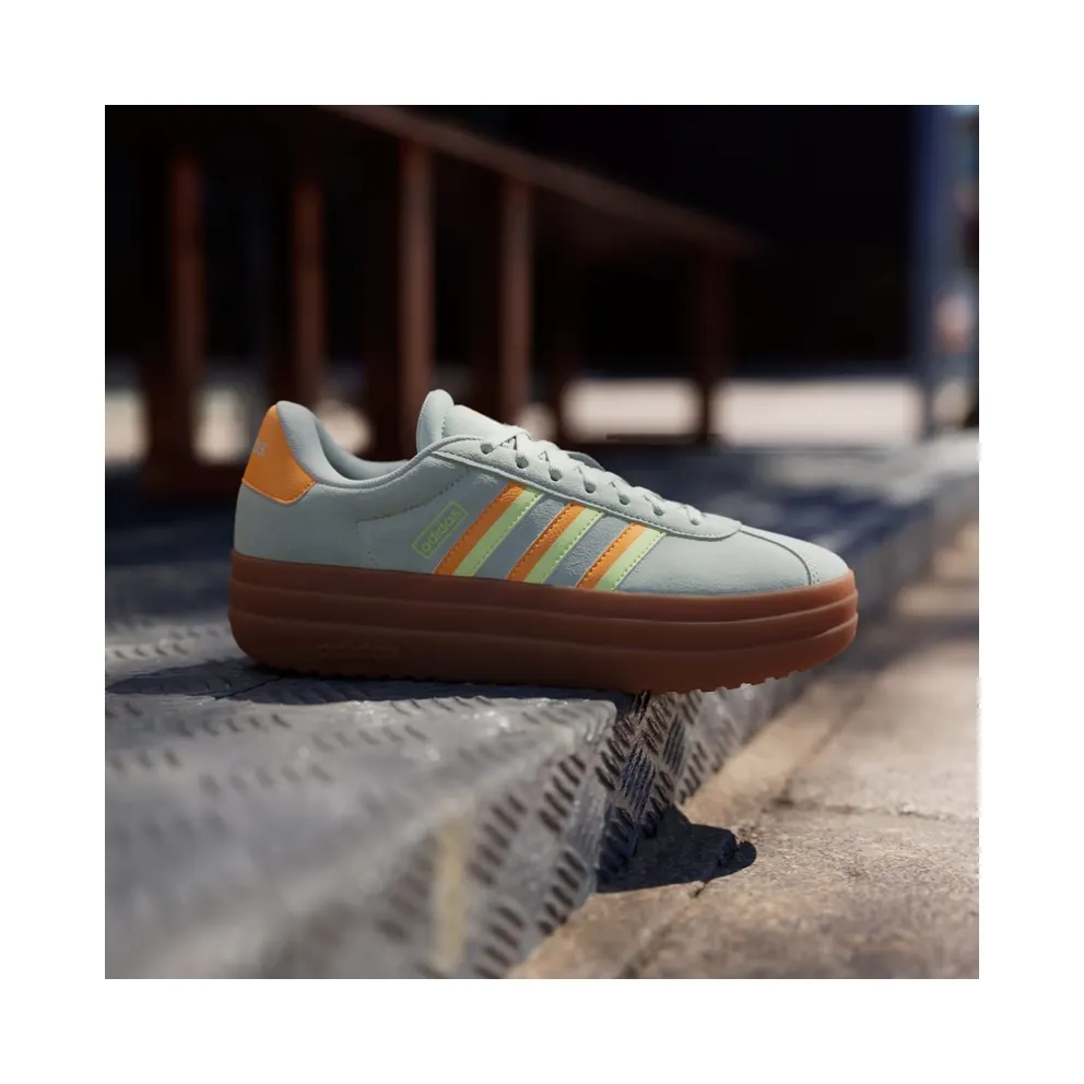 Adidas VL Court Bold Linen Green / Crew Orange / Hi-Res Yellow (JI1787)
