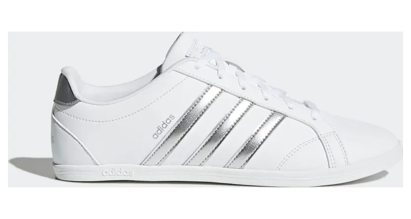 Adidas Neo Coneo QT ‘Metellic Silver’ Footwear White/Metallic Silver (DB0135)