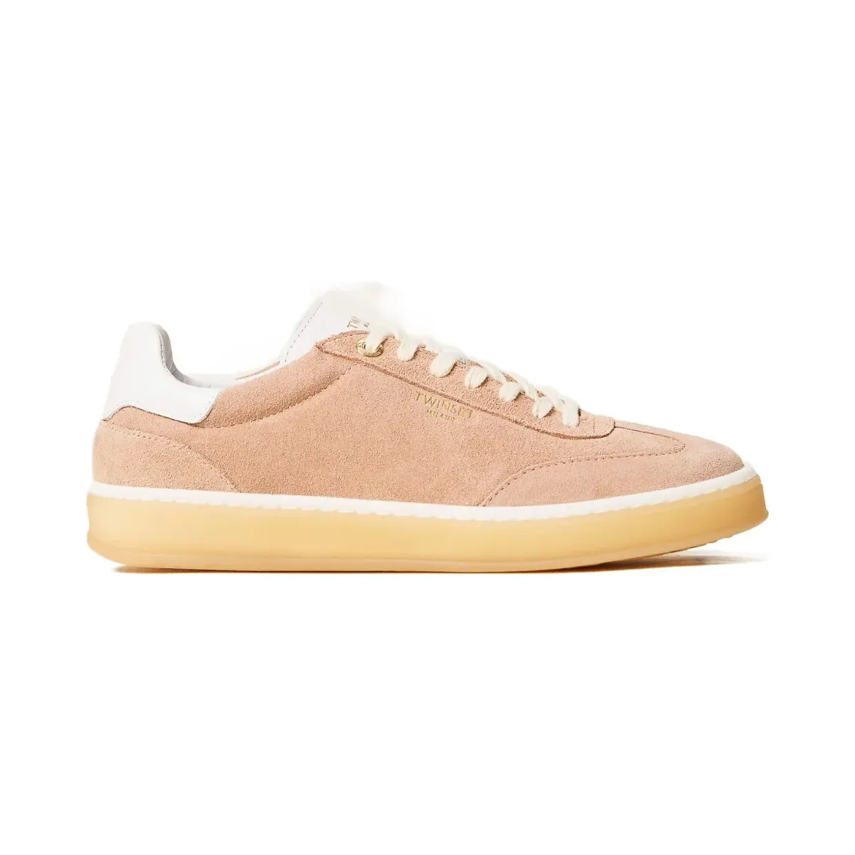 TWINSET Sneakers aus Wildleder – Rosa (252TCP026)