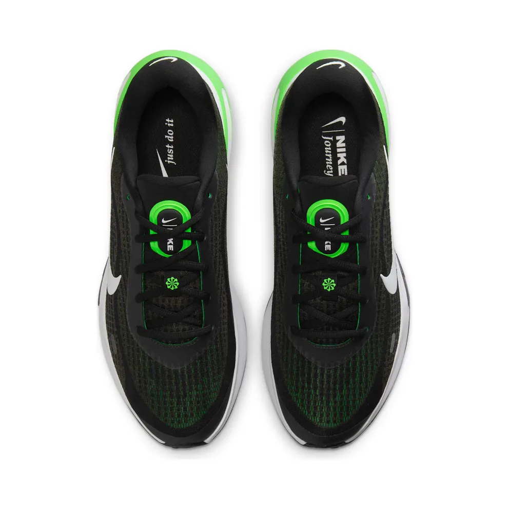 Nike Journey Run Black Green Strike Green Shock White (FN0228-007)