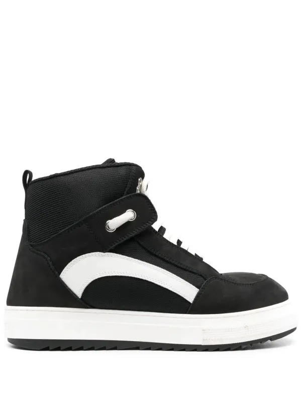 DSQUARED2 Zweifarbige High-Top- – Black (SNM028809706229)