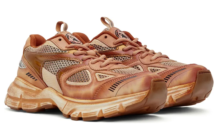 Axel Arigato Orange Marathon Dip-Dye Sneakers (F0424001) (4)