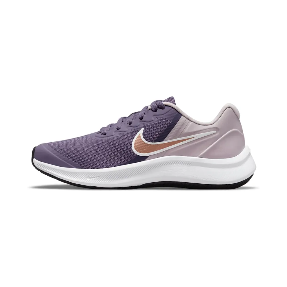 Nike Star Runner 3 Straßenlaufschuh für ältere Lila (DA2776-501)