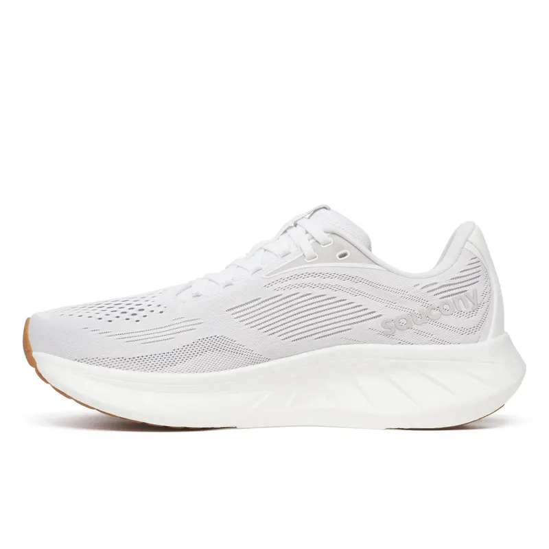 SAUCONY Ride 18 “White / Gum” (S21000-107)