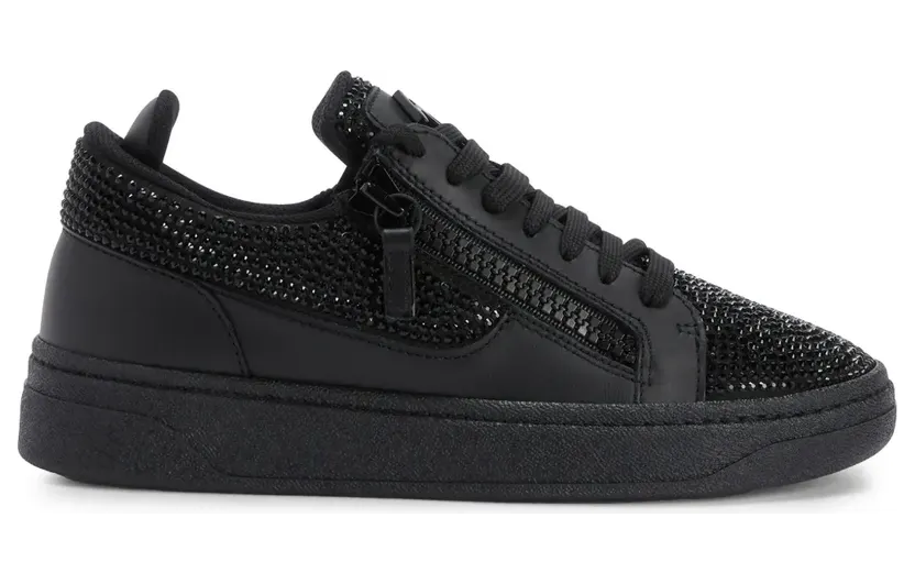 Giuseppe Zanotti GZ94 Sneakers mit Strassverzierung – Schwarz (RW30018002)