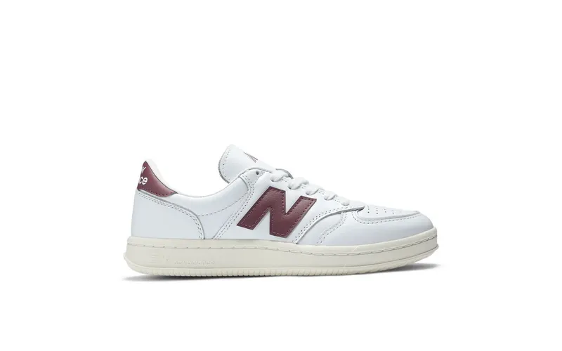 NEW BALANCE T500 “White / Washed Burgundy” (CT500LPB)