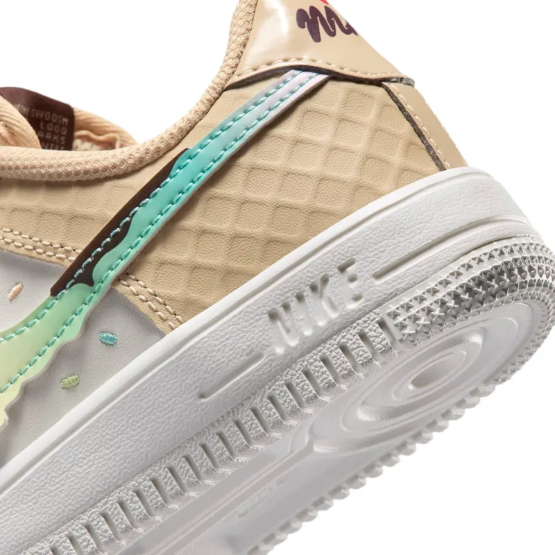 Nike Force 1 Low PS “Sail / Sesame / Bleached Turquoise / Multi-Colour” (IV6208-133)