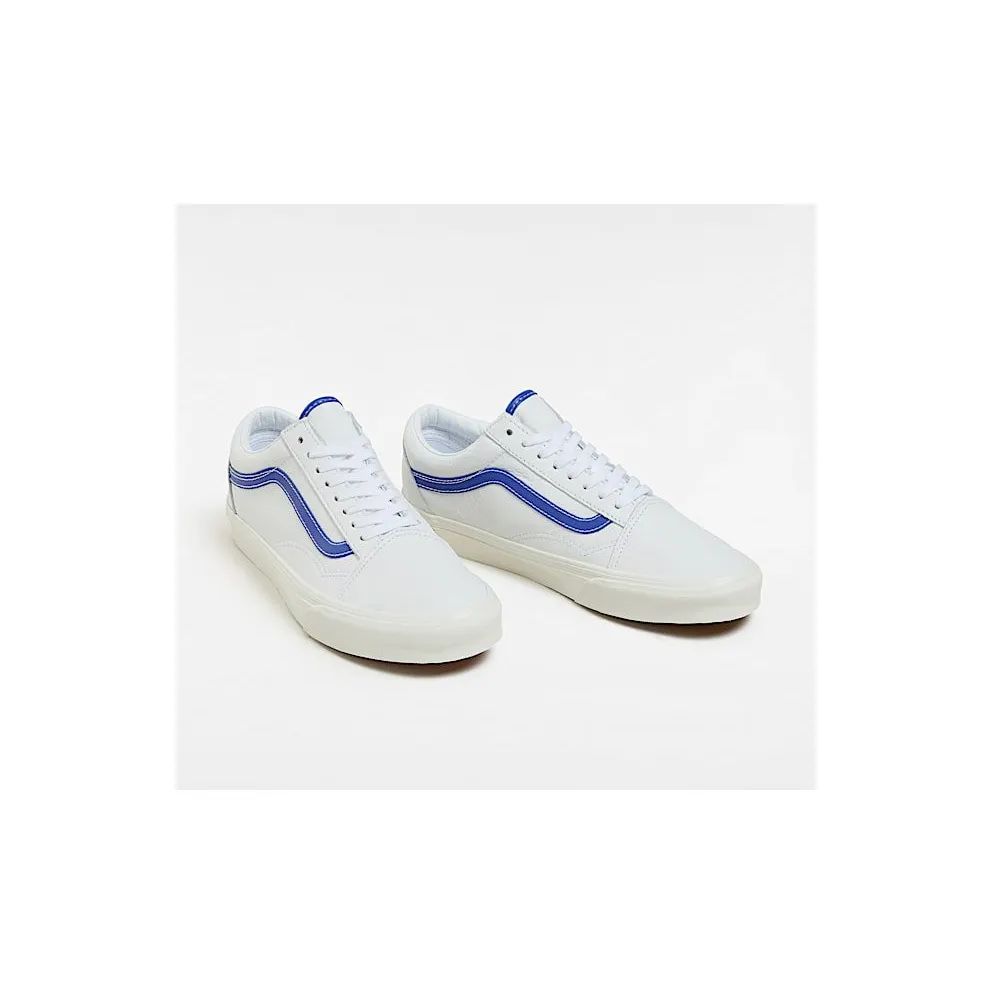 Vans Old Skool Leather White Blue (VN0007NTZ5D)