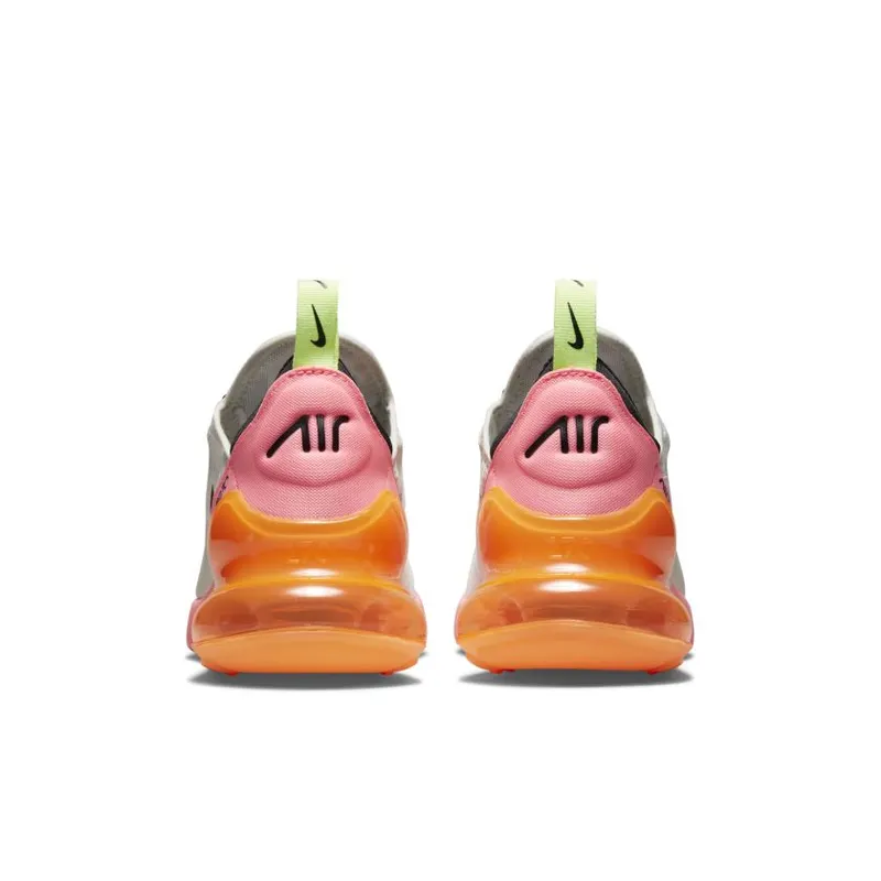 Nike Air Max 270 White Pink Orange (W) (DJ5997-100)
