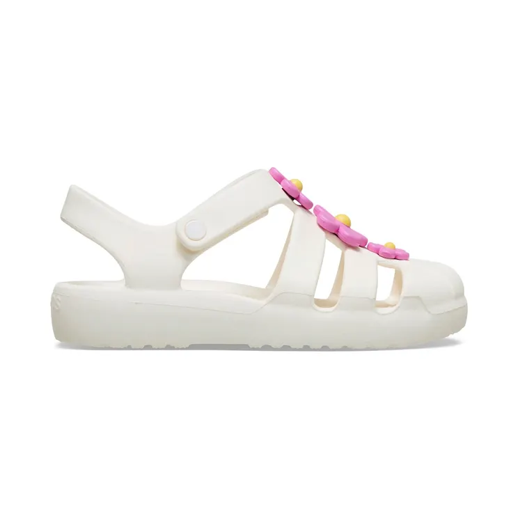 Crocs Classic Flower Fisherman Sandal Chalk (212525-0WV)