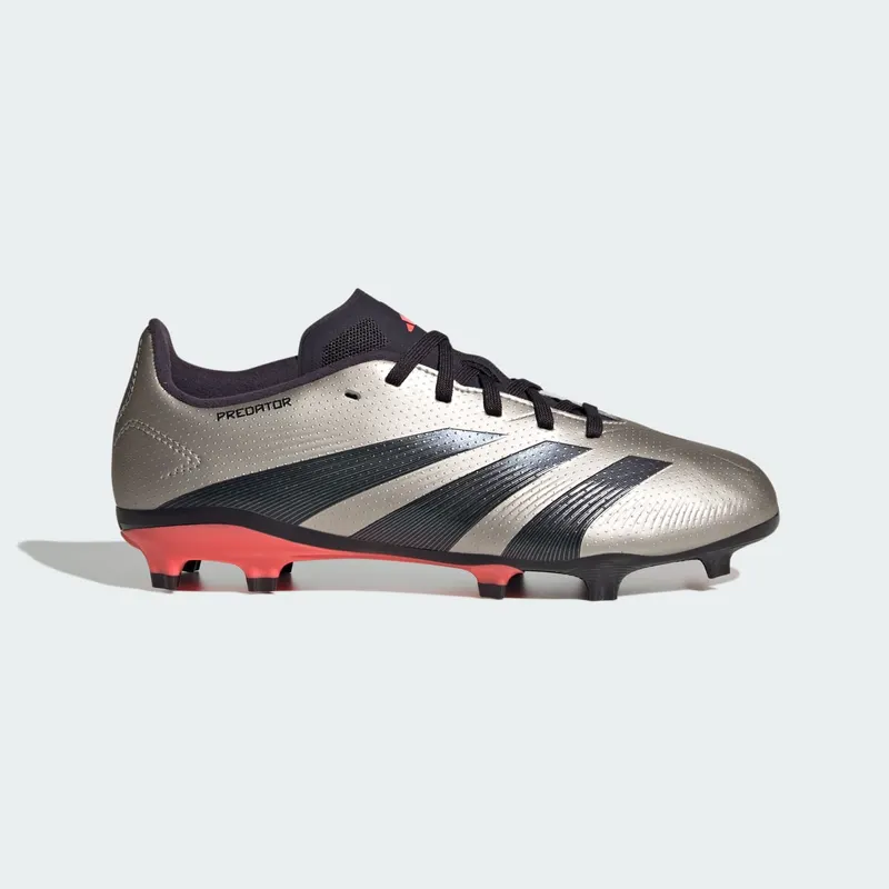adidas Predator League FG Platinum Metallic Aurora Black Turbo (IF6354)