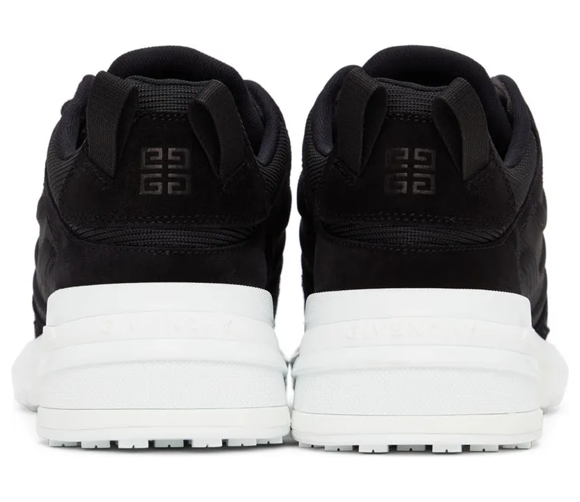 Givenchy Black & White GIV 1 Light Runner Sneakers (BH005FH13D) (4)