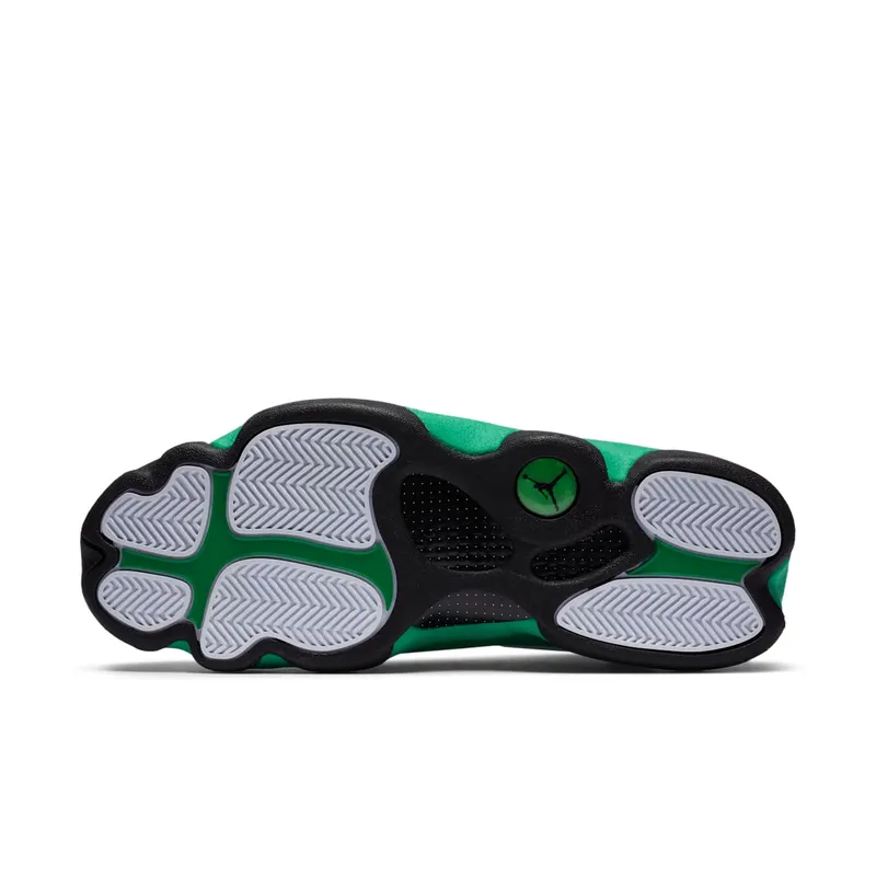 Jordan 13 Retro White Lucky Green White/White-Lucky Green-Black (DB6537-113)