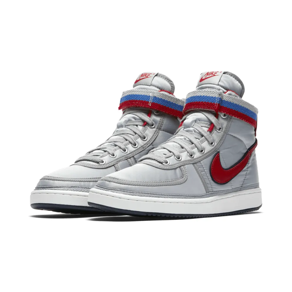 Nike Vandal High Supreme Nylon OG (2017) Metallic Silver/University Red (AH8652-001)