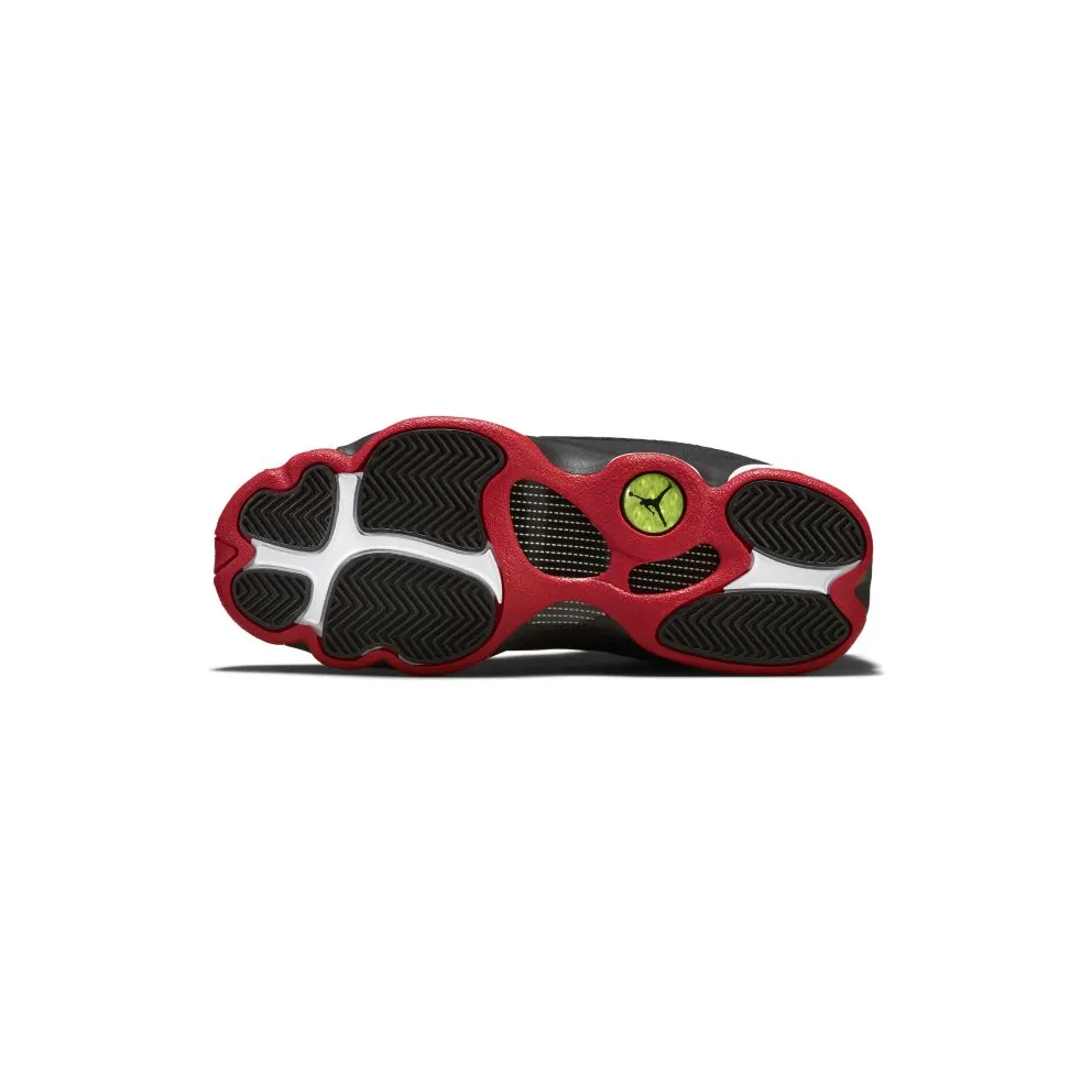 Jordan 13 Retro Low Bred (GS) Black/Metallic Gold-University Red-White (310811-027)