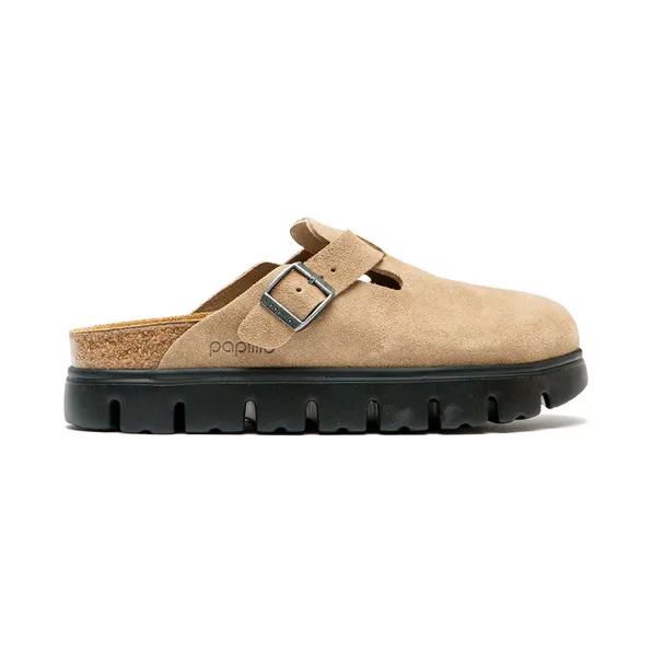 Birkenstock WMNS Boston Chunky Suede Leather (Narrow Fit) (1033084)