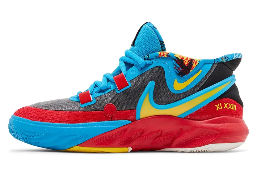 Nike Kyrie 8 GO SE GS “Black Blue Tour Yellow” (DQ8080-012)