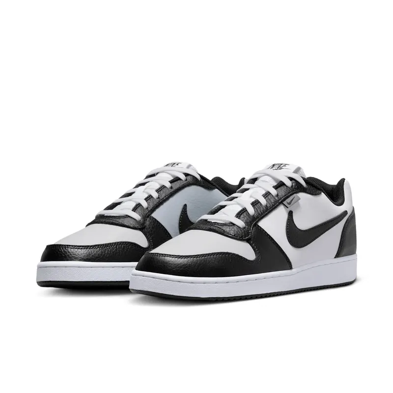 Nike Ebernon Low PRM White Black Wolf Grey (AQ1774-102)