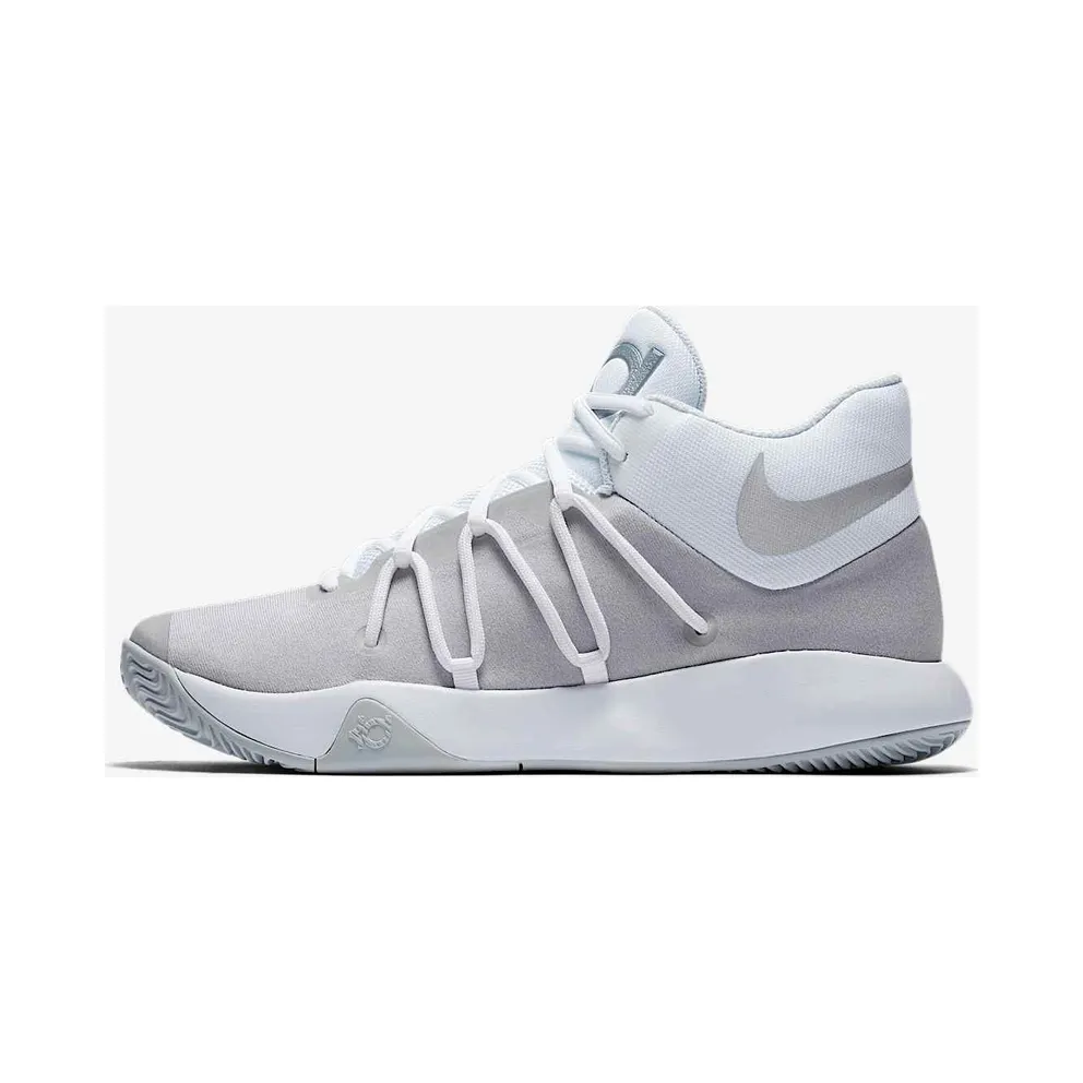 Nike KD Trey 5 V “White / Pure Platinum / Chrome” (897638-100)