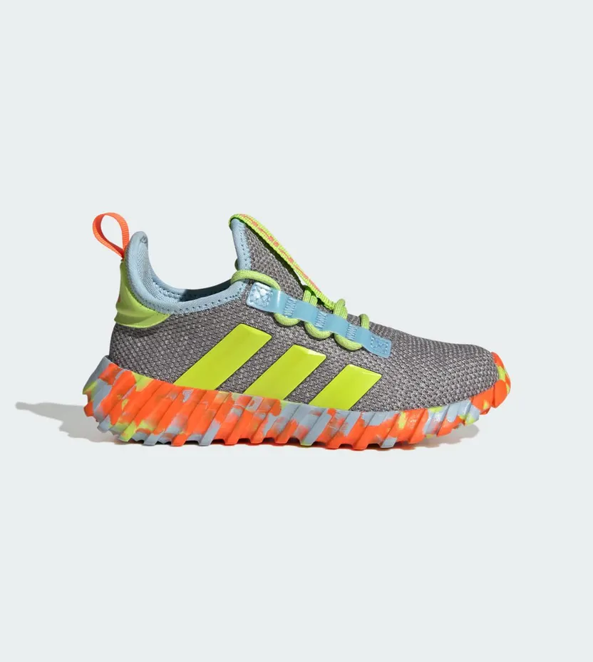 Adidas Kaptir Flow Kids Grey Two / Solar Slime / Clear Sky (JQ7343)
