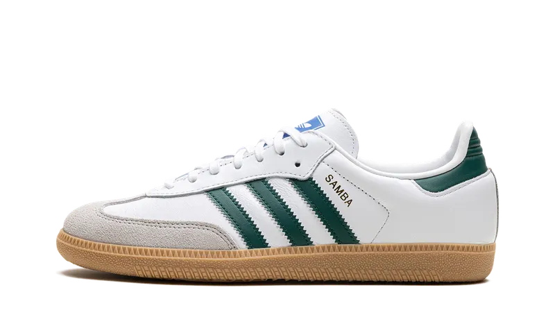 Adidas Samba OG GS “White Collegiate Green Gum” (IE1331)