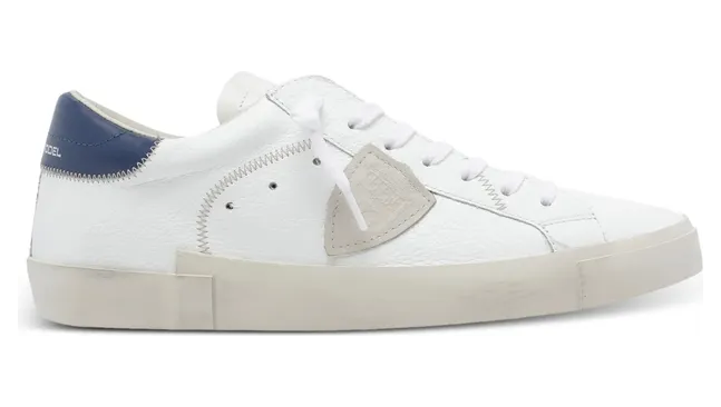 Philippe Model Prsx Logo Leather “White” (PRLU VZ03)