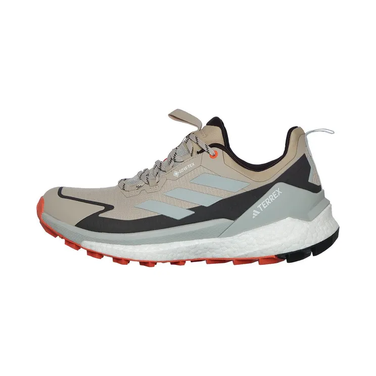 Adidas Free Hiker 2.0 Low Gore-Tex Hiking Wonder Beige / Core Black / Semi Impact Orange (IG3202)