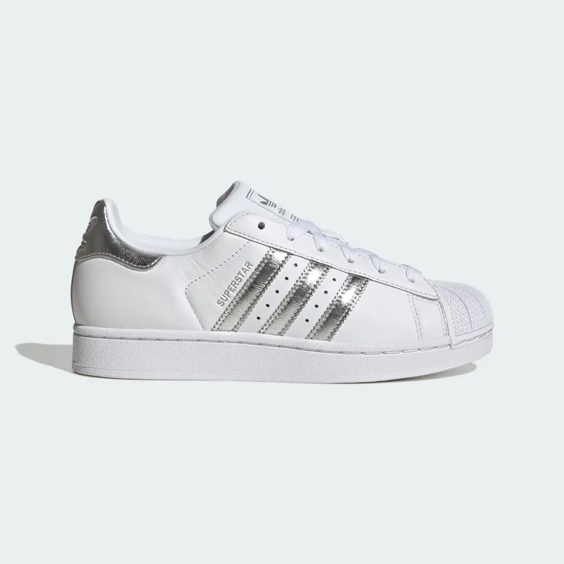 Adidas SUPERSTAR II Shoes Cloud White / Silver Metallic / Silver Metallic (LA7738)