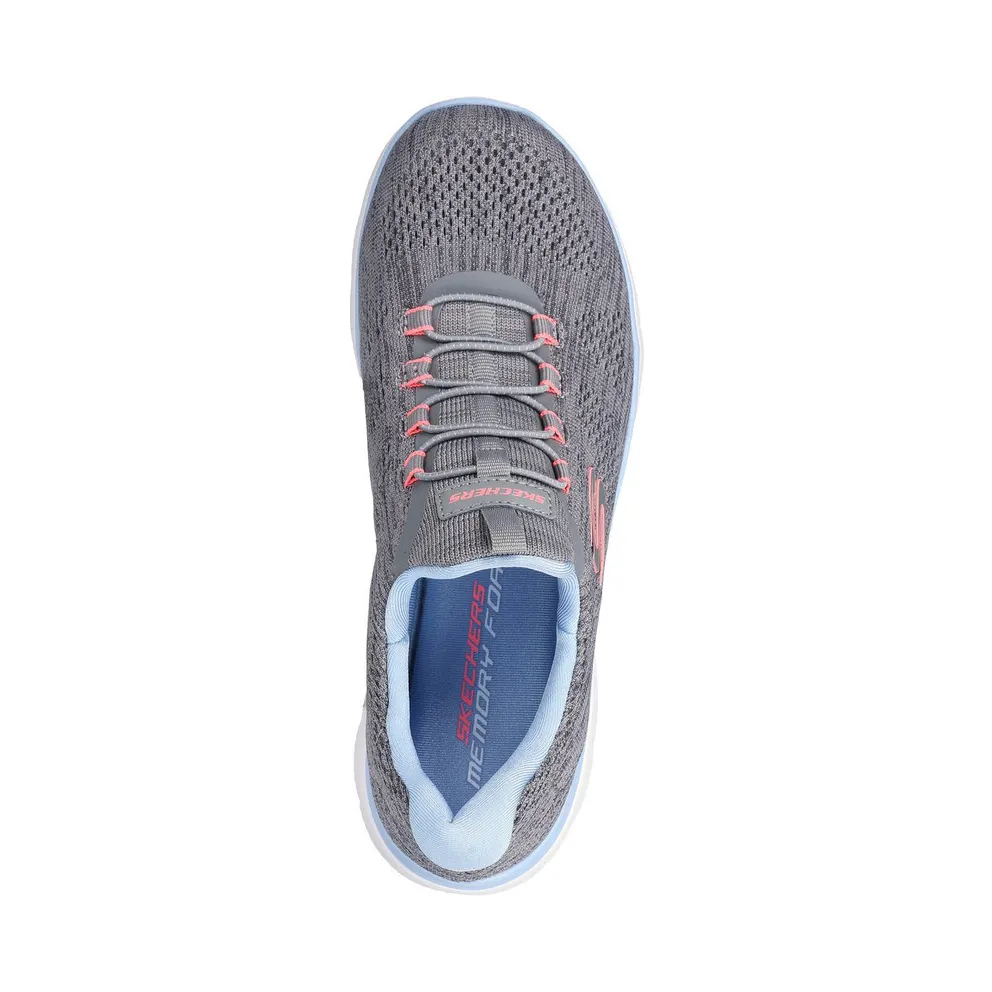 Skechers Summits – Fun Flair – Grey / Multi – “Grey” (150113 GYMT)