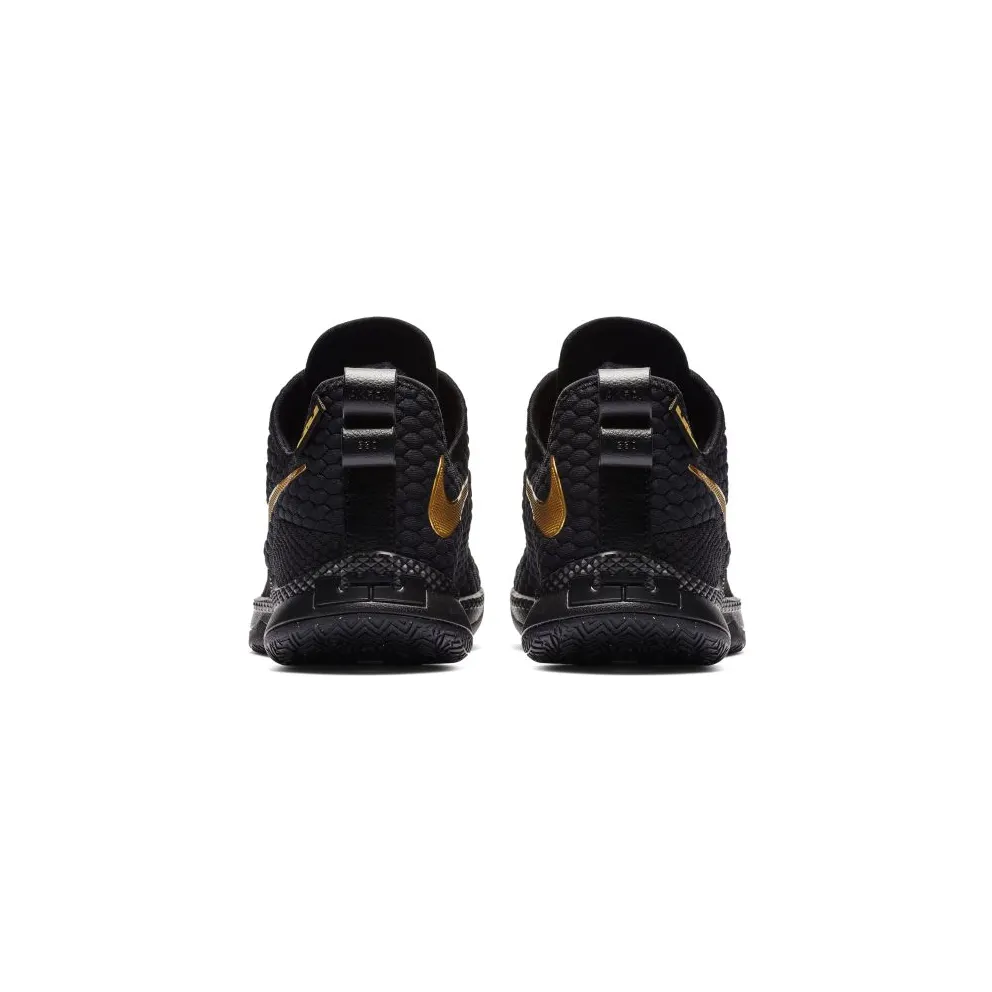 Nike LeBron Witness III Black Gold Black/Metallic Gold/Black (AO4433-003)