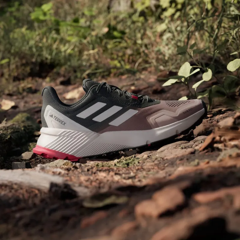 Adidas Terrex Soulstride RAIN.RDY Trail Running Warm Clay / Putty Mauve / Pure Ruby (IH3878)