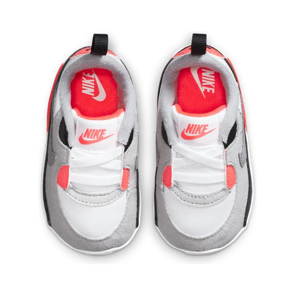 Nike Air Max 90 Infrared 2020 (I) White/Cool Grey-Radiant Red-Black (DC8323-100)
