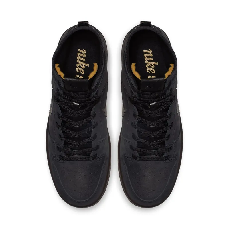 Nike SB Dunk High Deconstructed Doc Martens Black/Black-Velvet Brown-Peat Moss (AR7620-002)