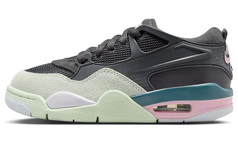 Jordan Air Jordan 4 RM Grey “Anthracite / Barely Green / Jade Aura / Iced Carmine” (FQ7938-008)