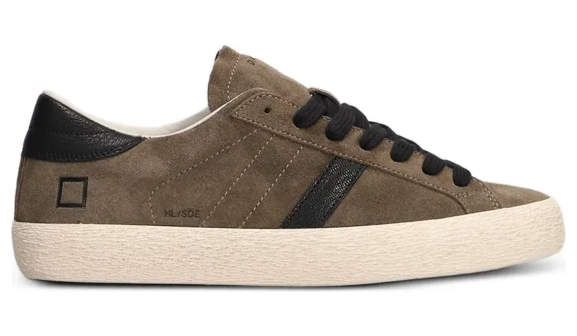 D.A.T.E. Hill Sneakers aus Wildleder – Braun (M451HLSDBR)