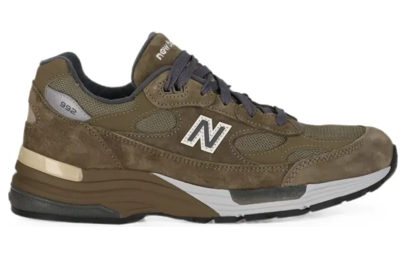 Todd Snyder x New Balance 992 Sneakers mit Einsätzen – Grün (U992GL301)