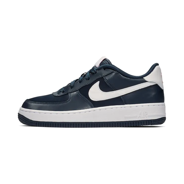 Nike Air Force 1 Low Valentines Day 2019 Obsidian (GS) “Obsidian / Bleached Coral / White” (BQ6980-400)