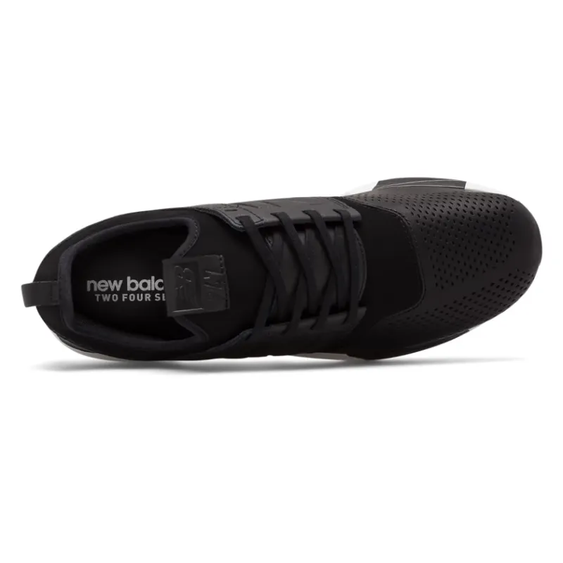 New Balance 247 Leather Black Black (MRL247VE)